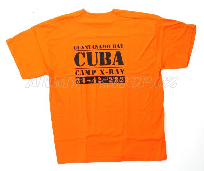Triko s potiskem - GUANTANAMO