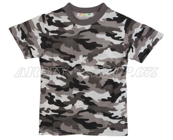 Tričko Dětské maskáčové CITY