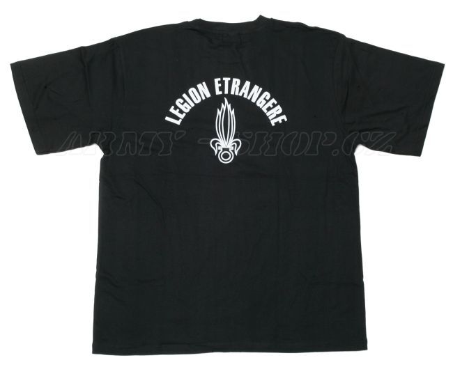 Triko s potiskem - LEGION černé