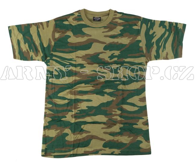 Tričko RUSSIA camouflage FLORA