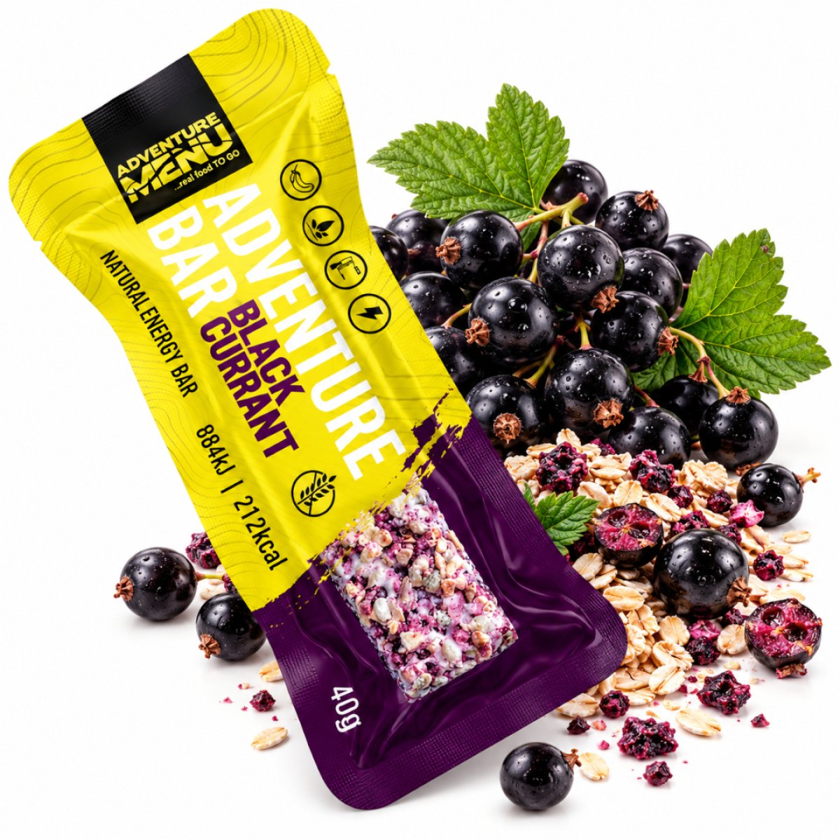 Tyčinka Adventure Bar Black Currant 