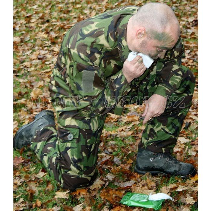 Čistící dekamuflážní ubrousky