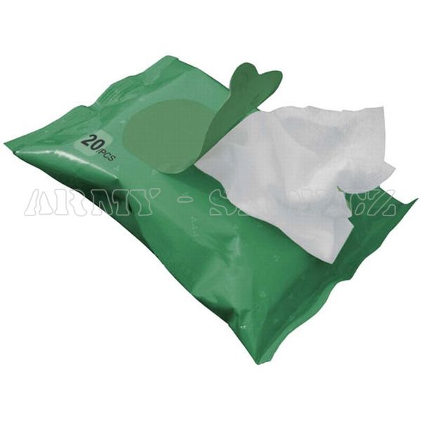 Čistící dekamuflážní ubrousky