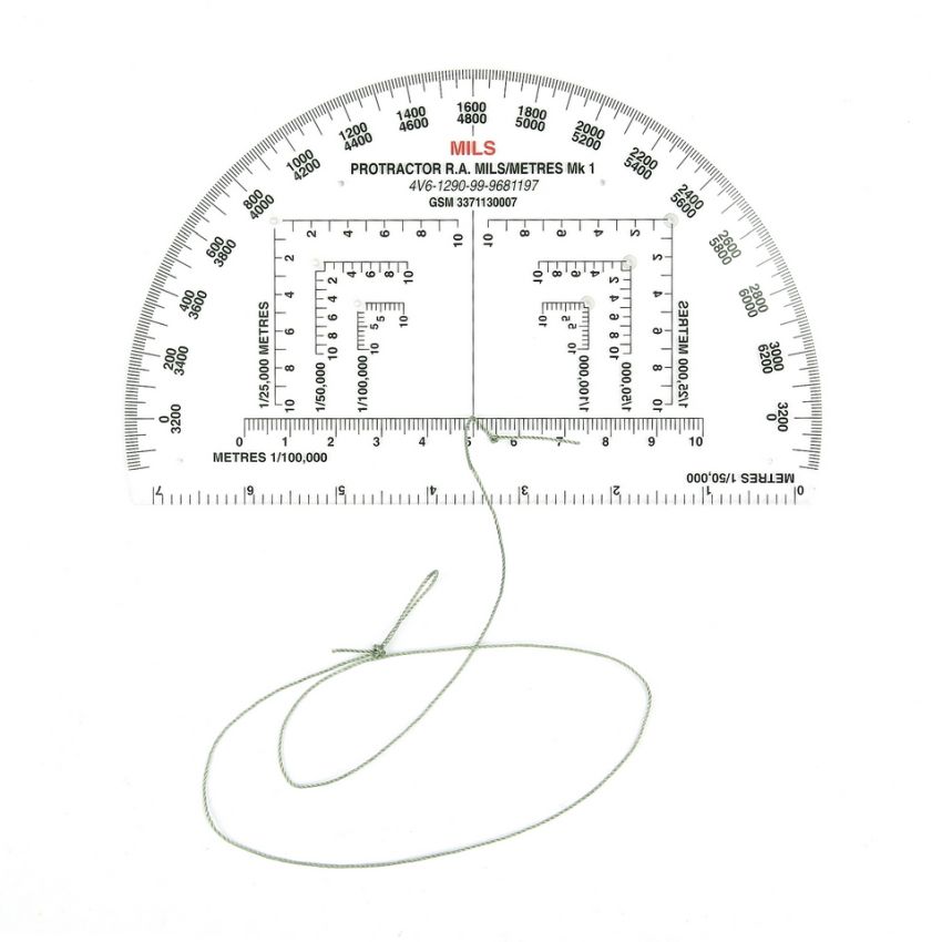 Military Protractor BCB