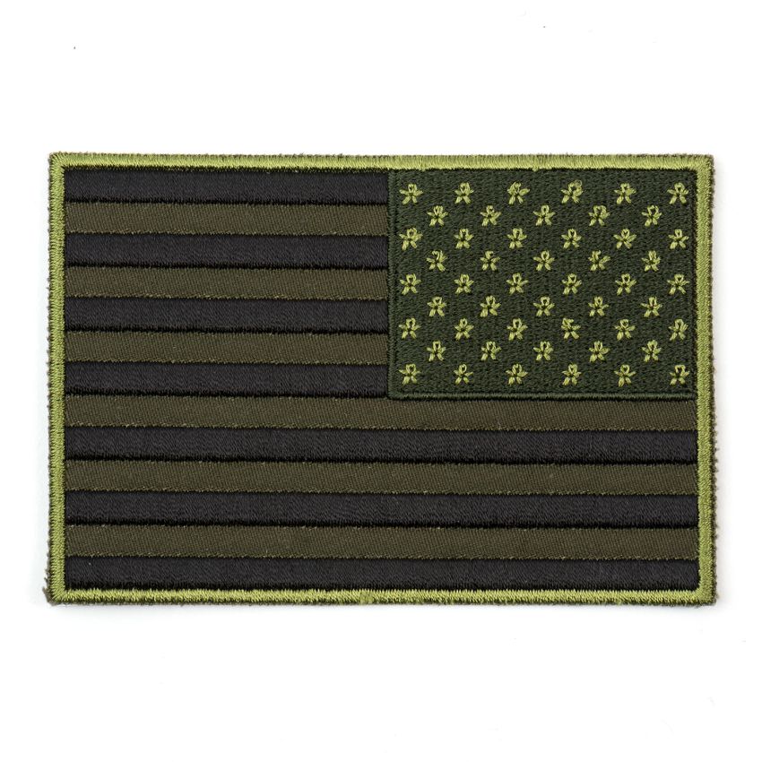 Nášivka  vlajka USA  bojová  pravá