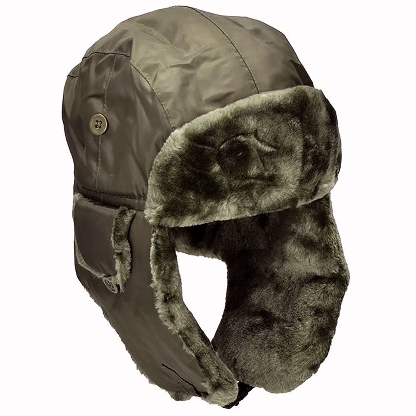 Ušanka pilotní MA1  olivová