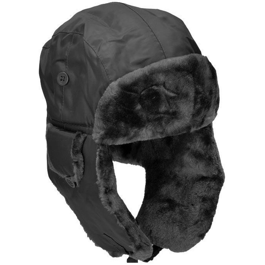 Ušanka pilotní MA1  černá