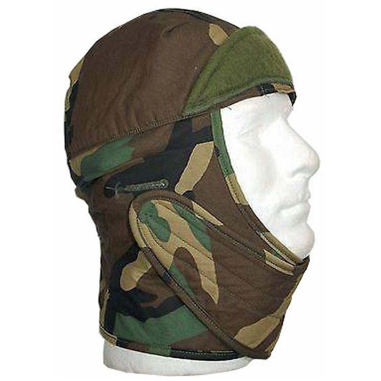 Čepice EXTREM pod helmu  Woodland