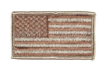 Vyšívaná vlajka - USA desert - nažehlovací