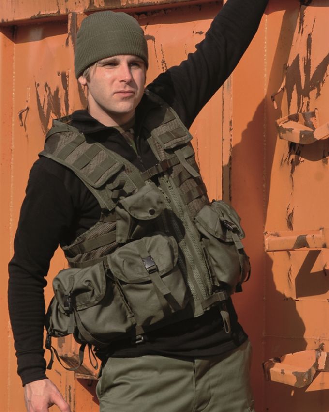 Vesta MODULAR SYSTEM BW s kapsami  olivová