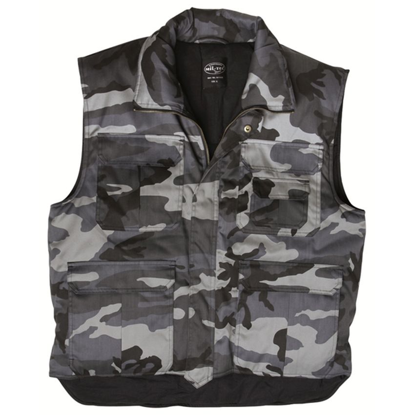Vesta zateplená DARK CAMO