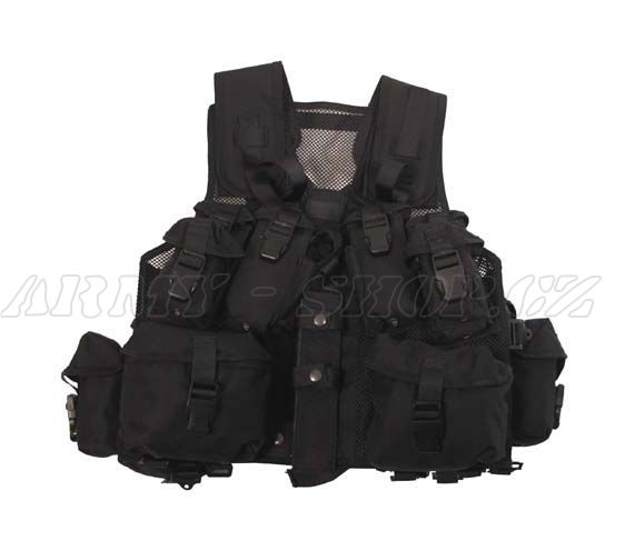 Taktická vesta SQUAD - černá