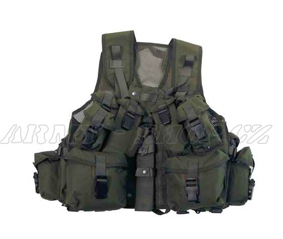 Taktická vesta SQUAD - olivová