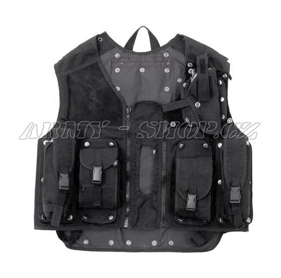 Taktická vesta RANGERS černá