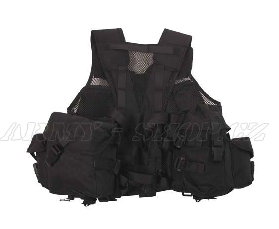 Taktická vesta SQUAD - černá