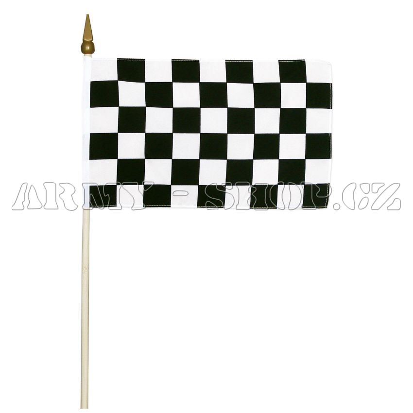 Vlajka RACING malá 30x45cm