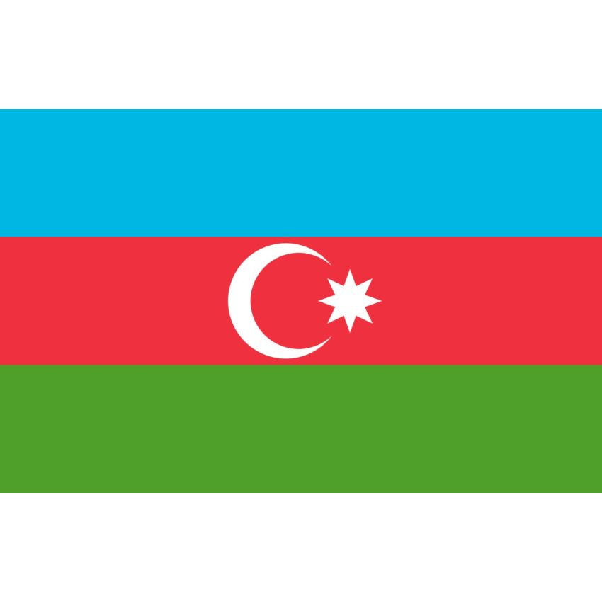 Vlajka Ázerbájdžán