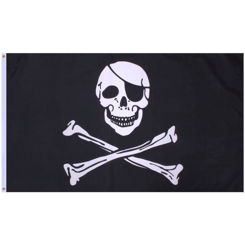 Vlajka PIRÁTSKÁ JOLLY ROGER