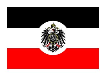Vlajka Deutsches Reich + znak