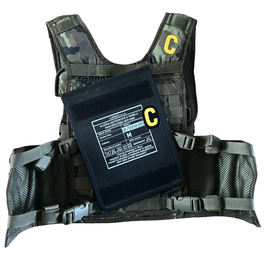 Vložka antišoková k panelu pancéřovému NPP 2006