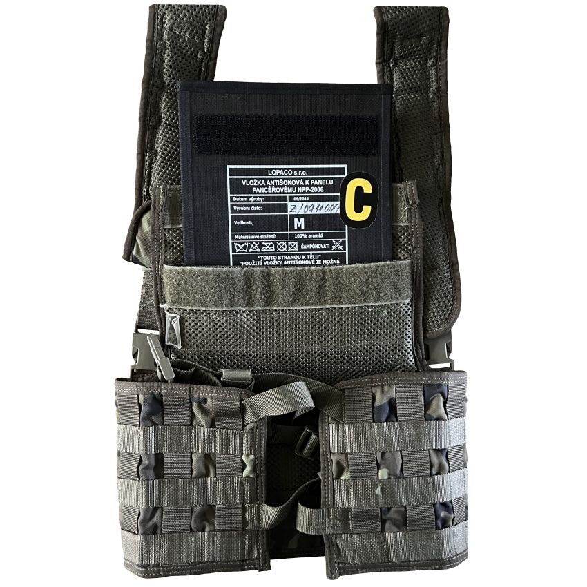 Vložka antišoková k panelu pancéřovému NPP 2006