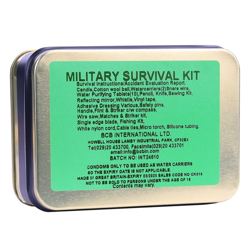 Sada pro přežití BCB MILITARY SURVIVAL KIT