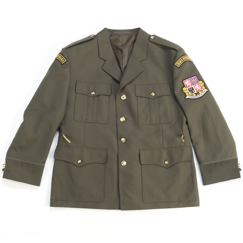 Vojenské sako AČR s ošitím