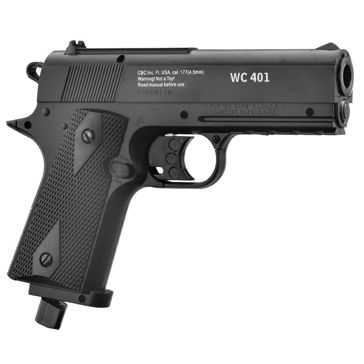 Vzduchová pistole Borner WC 401