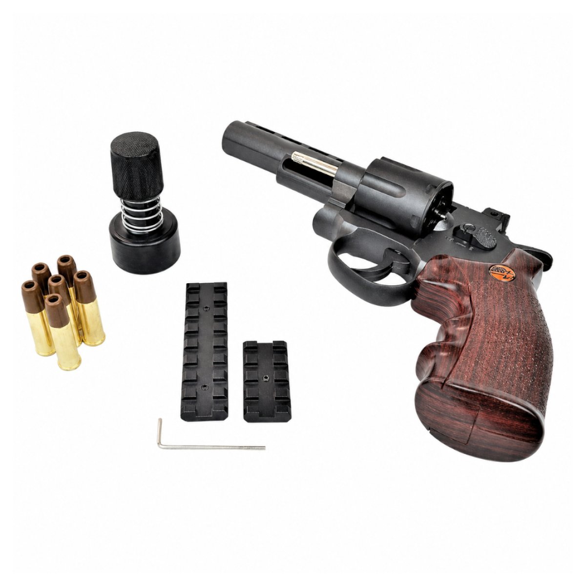 Vzduchový revolver Bruni Super Sport 701 černý