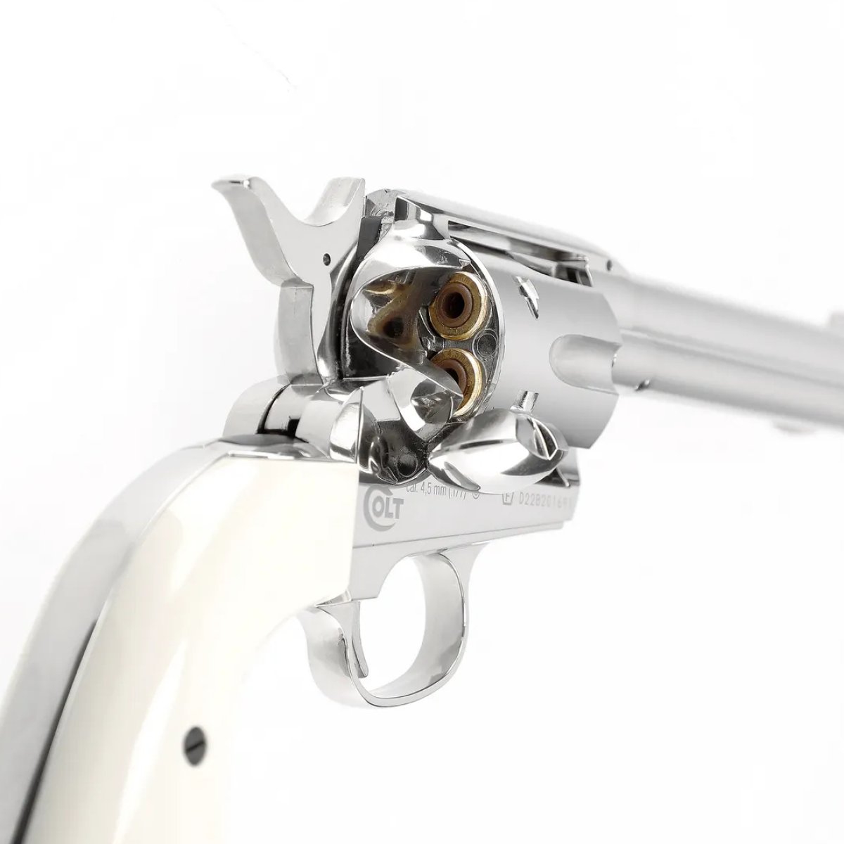 Vzduchový revolver Colt Single Action Army SAA .45 nikl