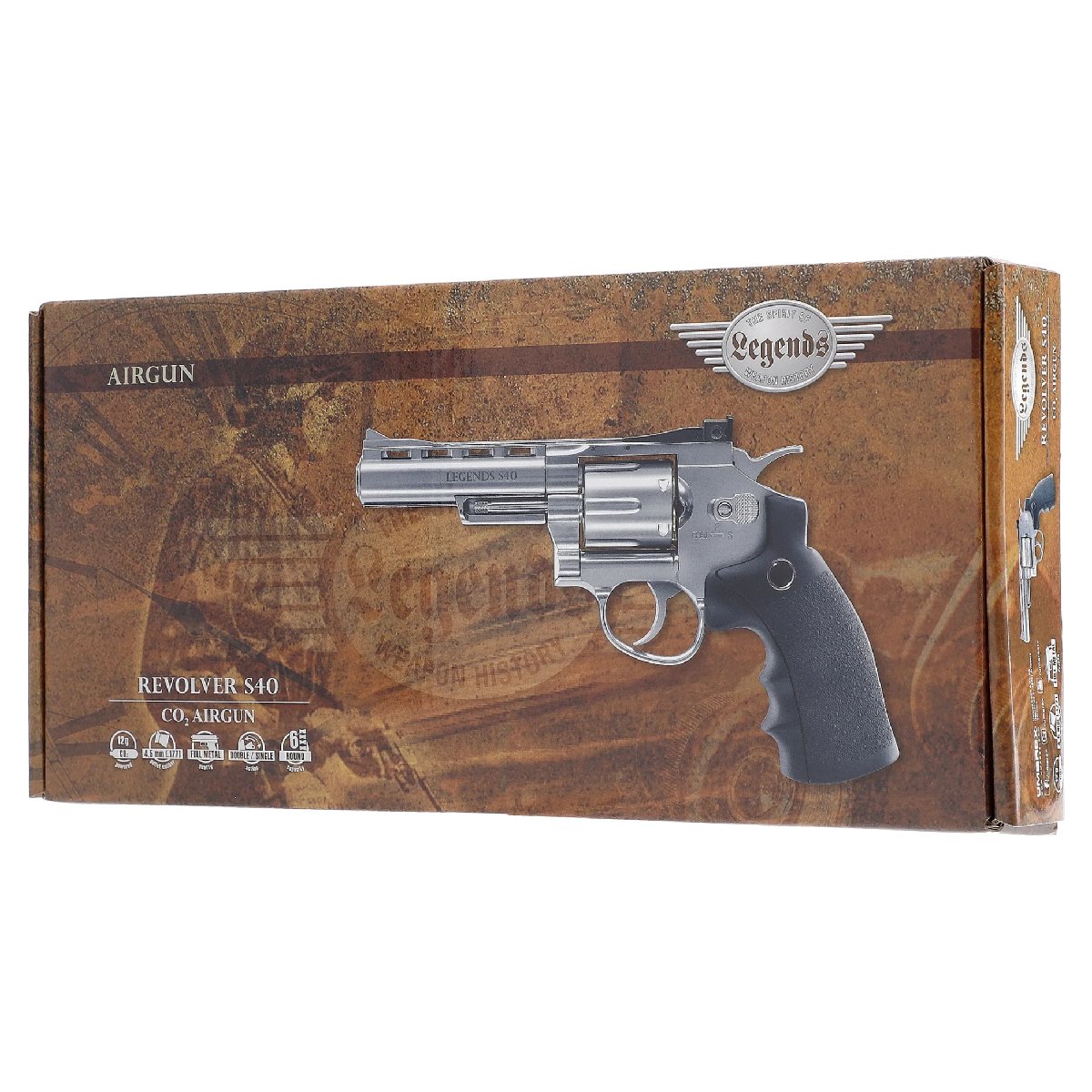 Vzduchový revolver Legends S40