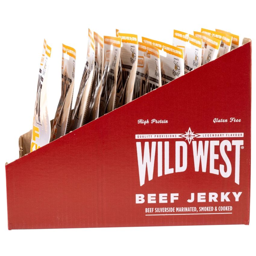 Wild West Beef Jerky HONEY BBQ 60g