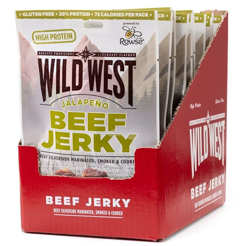 Wild West Beef Jerky JALAPEŇO 60g