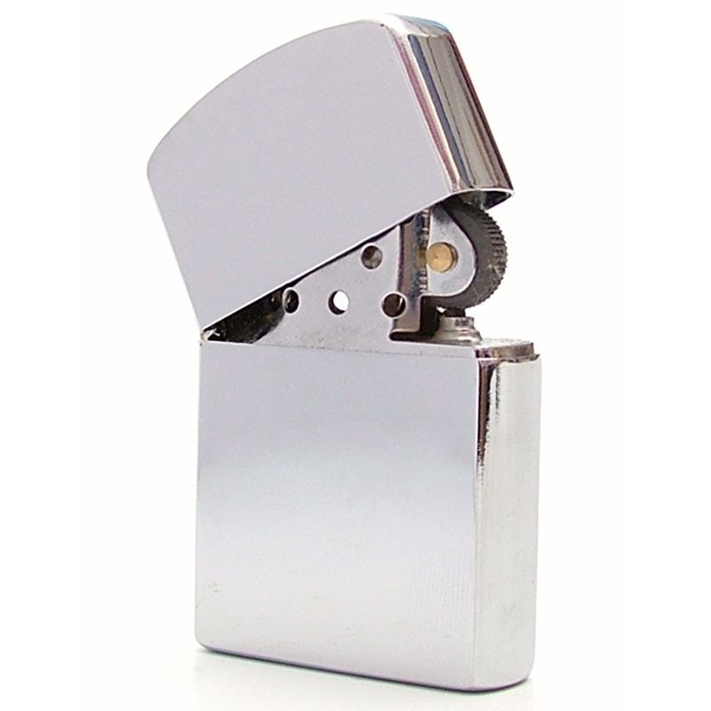 Zapalovač Chrom  lesk
