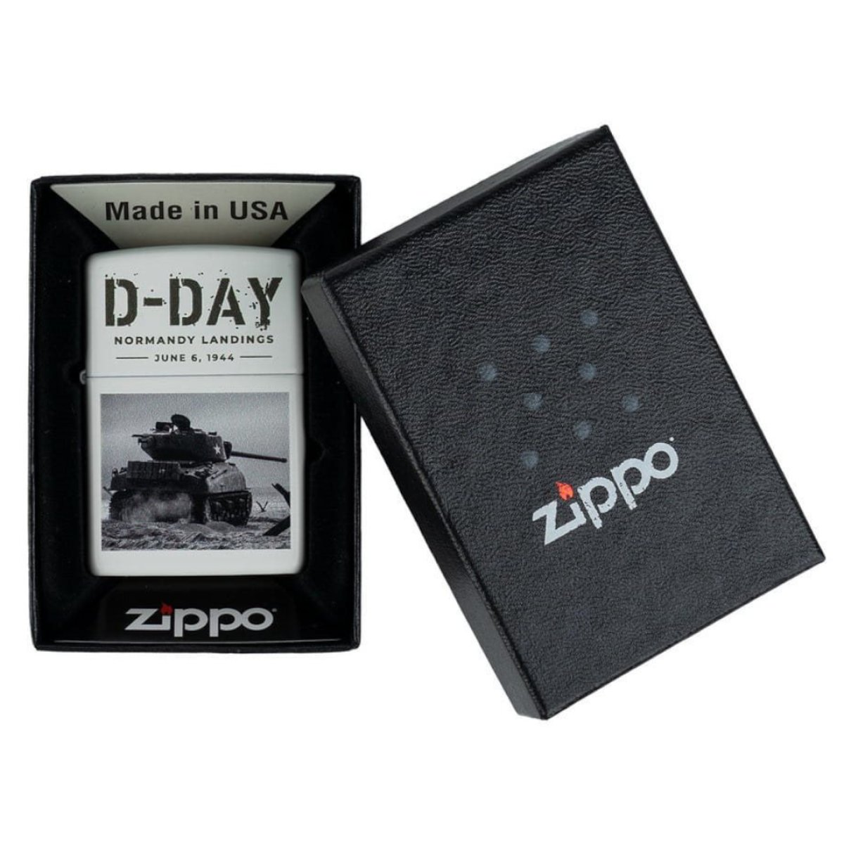 Zapalovač ZIPPO D-Day Sherman tank