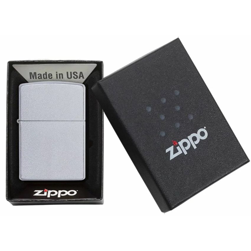 Zapalovač ZIPPO Satin Chrome
