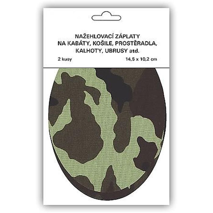 Záplata maskáčová - 14x10cm