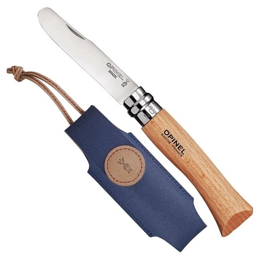 Nůž zavírací OPINEL dětský s pouzdrem