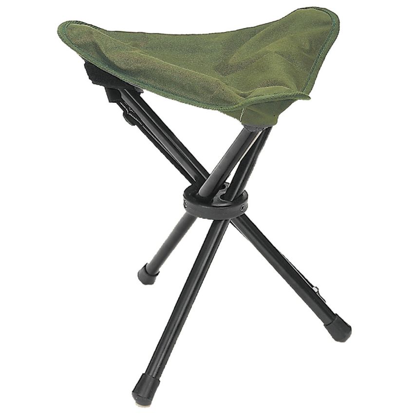 Skládací židle  Trojnožka   Olivová