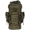 Batoh bojový MOLLE 65l polstrovaný MFH woodland