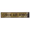 Nášivka CZECH AIR FORCE jmenovka  vz.95