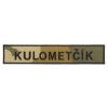 Nášivka funkce  KULOMETČÍK vz.95