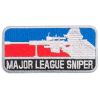 Nášivka MAJOR LEAGUE SNIPER barevná