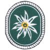 Nášivka Gebirgsjäger Edelweiss VELCRO