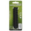 Vojenský PARACORD náramek BCB black