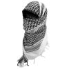 Palestinský šátek černobílý