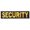 Nášivka Security plátek  barevná  nažehlovací