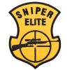 Nášivka Sniper elite puška  barevná