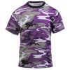 Tričko - VIOLET CAMO