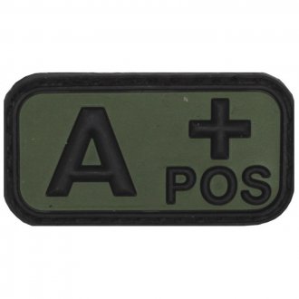 Nášivka 3D PVC A+ POS bojová